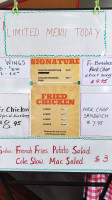 Huntley Horizon Take-Out menu