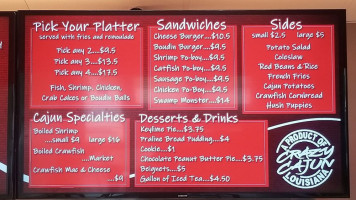 Castle John's Cobourg menu