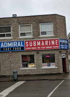 Admiral Submarine outside