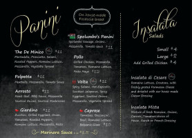 De Minico's menu