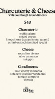 Di Beppe menu