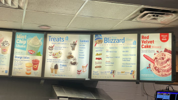 Dairy Queen menu