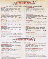La Pizza & Pasta menu