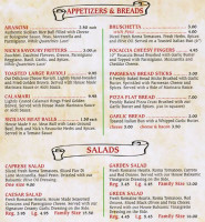 La Pizza & Pasta menu