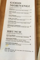 District Café Bakery menu