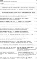 Top Dog Pizza menu