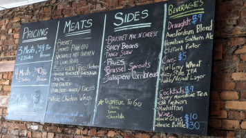 Saltlick Smokehouse menu