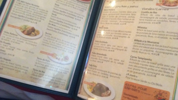 La Guadalupe Mexicaine menu