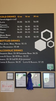 Remedy Cafe menu