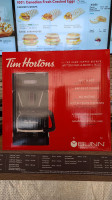 Tim Hortons menu