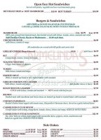 Smalls Coffee menu