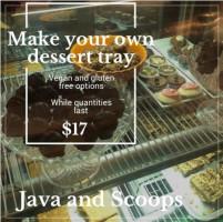 Java And Scoops Cardápio