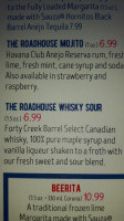 Kelseys menu