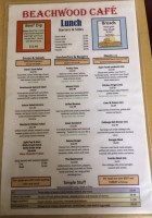 Snow Palace menu