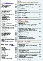 Sushi Village menu