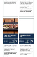 Fisherman's Market Kelowna menu