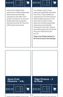 Fisherman's Market menu