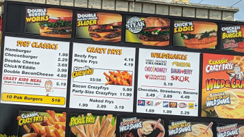 Fast Eddie's menu