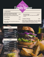Roadies Burger menu