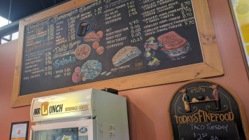 Mr. Lunch menu