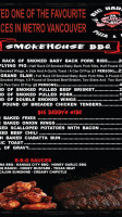 Big Daddy's Pizza & Bbq menu
