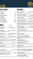 The Bulldog Grand Cafe menu