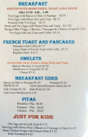 Windmill Restaurant menu