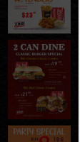 Trust Burger Grill menu