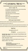 Barley Station Brew Pub menu