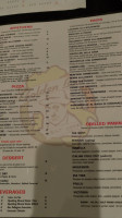 Golden Boot Cafe menu