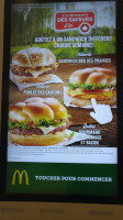 Mcdonald's menu