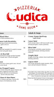 Pizzeria Ludica menu