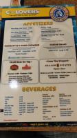 C-lovers Fish Chips menu