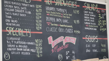 Andrews On 8th menu
