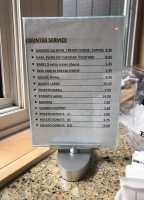 Café Noir menu