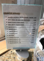 Café Noir menu