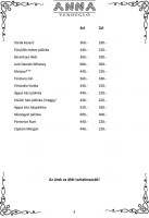 Restaurant Toque! menu