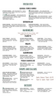 Canadian Deep Dish Pizza menu