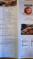 Minami Sushi Newmarket menu