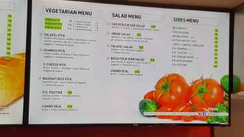 Prairie Donair Swift Current menu