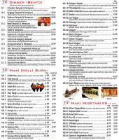 Ichiban Asian All You Can Eat (north York) menu