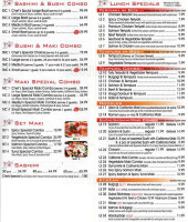 Ichiban Asian All You Can Eat (north York) menu