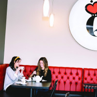 Queen Of Hearts Tea House drink