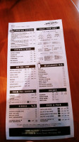 Wayback Burgers menu