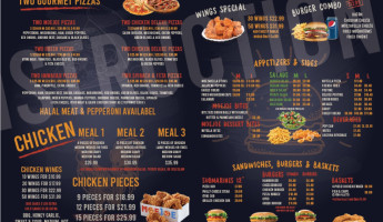 Pizza Plus Two menu