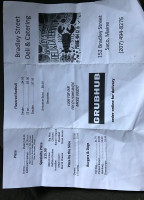 Earth to Table Bread Bar James Menu