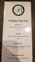 Thruway Restaurant menu
