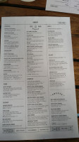 The Village Taphouse menu