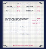Pho T&T Vietnamese Restaurant menu