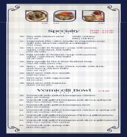 Pho T&T Vietnamese Restaurant menu